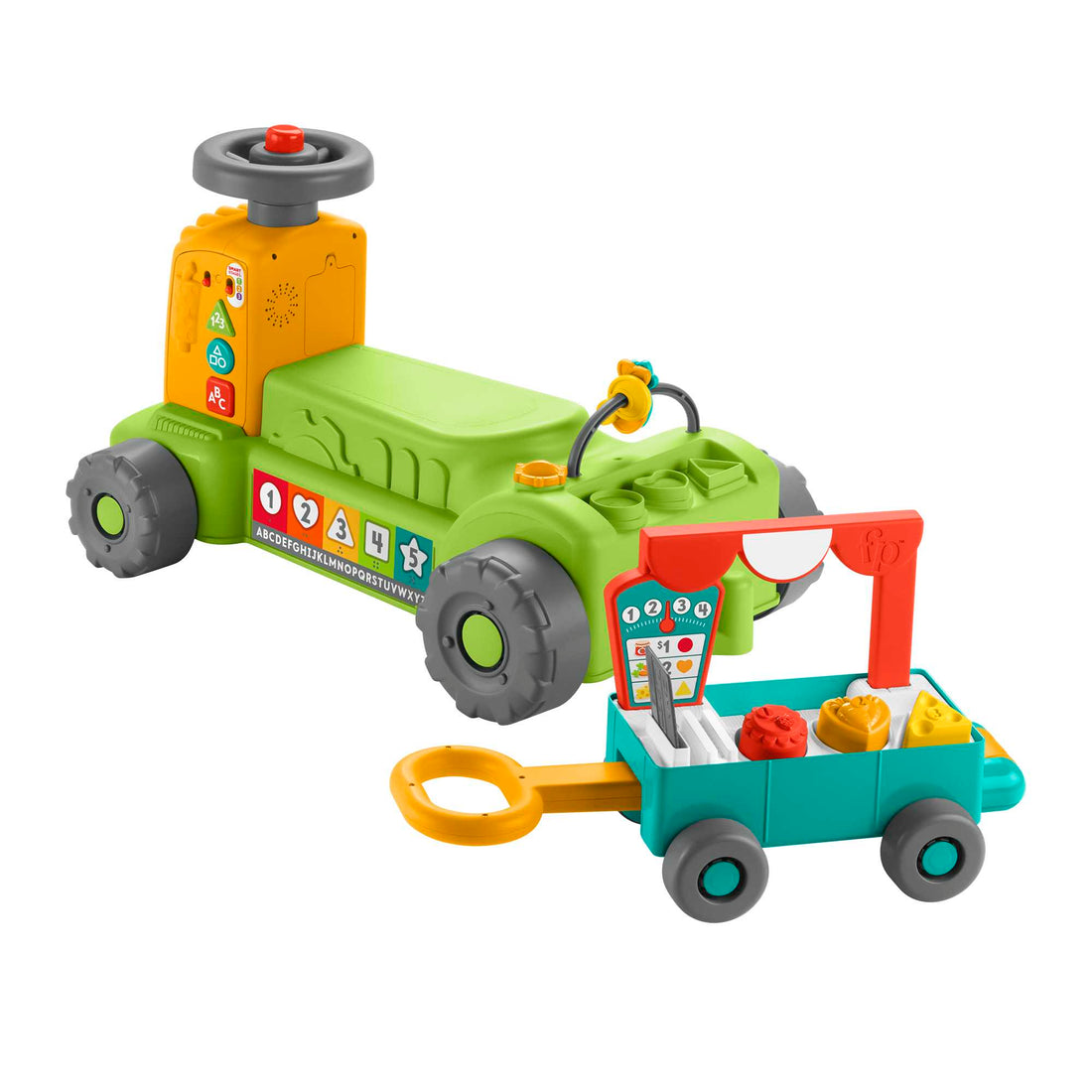 Fisher-Price Laugh & Learn 4-in-1 Farm to Market Tractor
