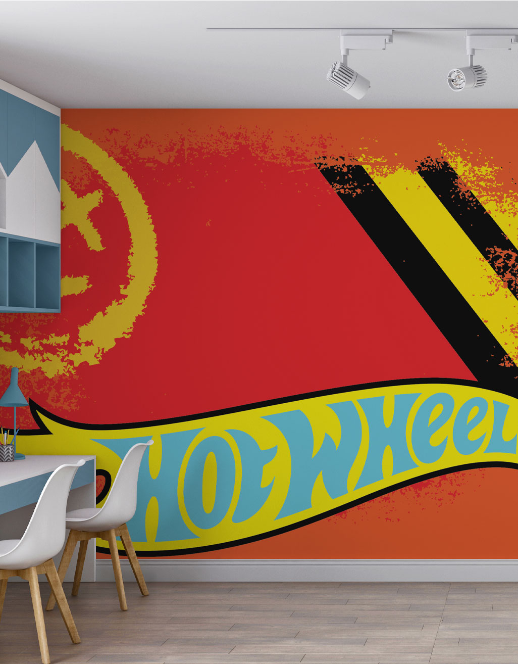 Hot Wheels Monster Trucks Demo Derby Wallpaper Mural