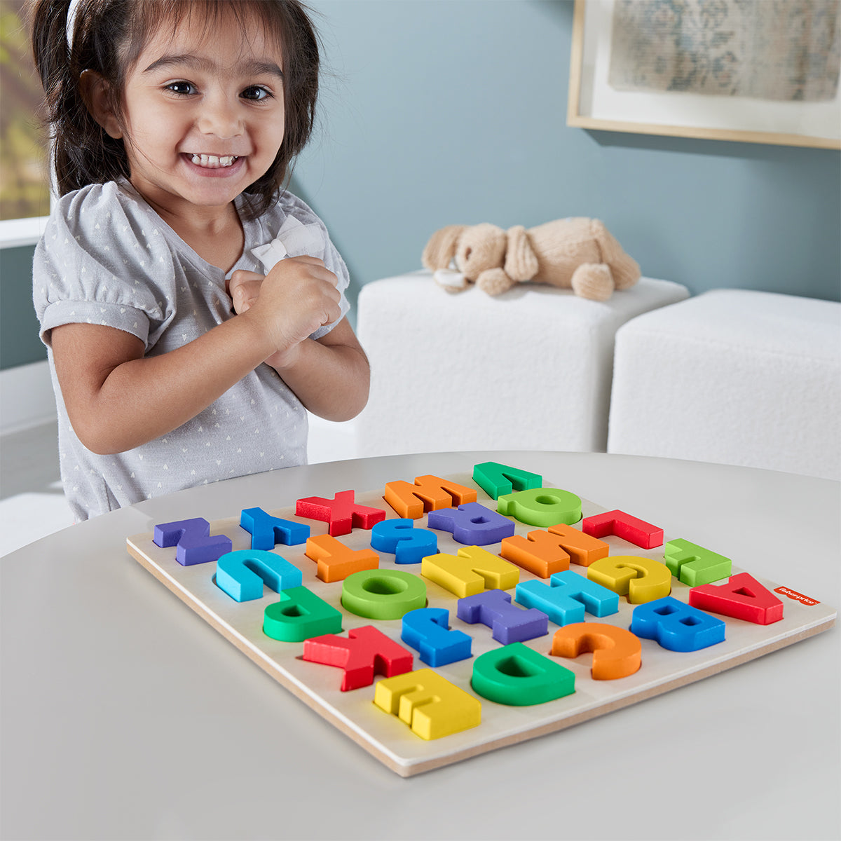 Fisher-Price Wooden ABC Chunky Puzzle