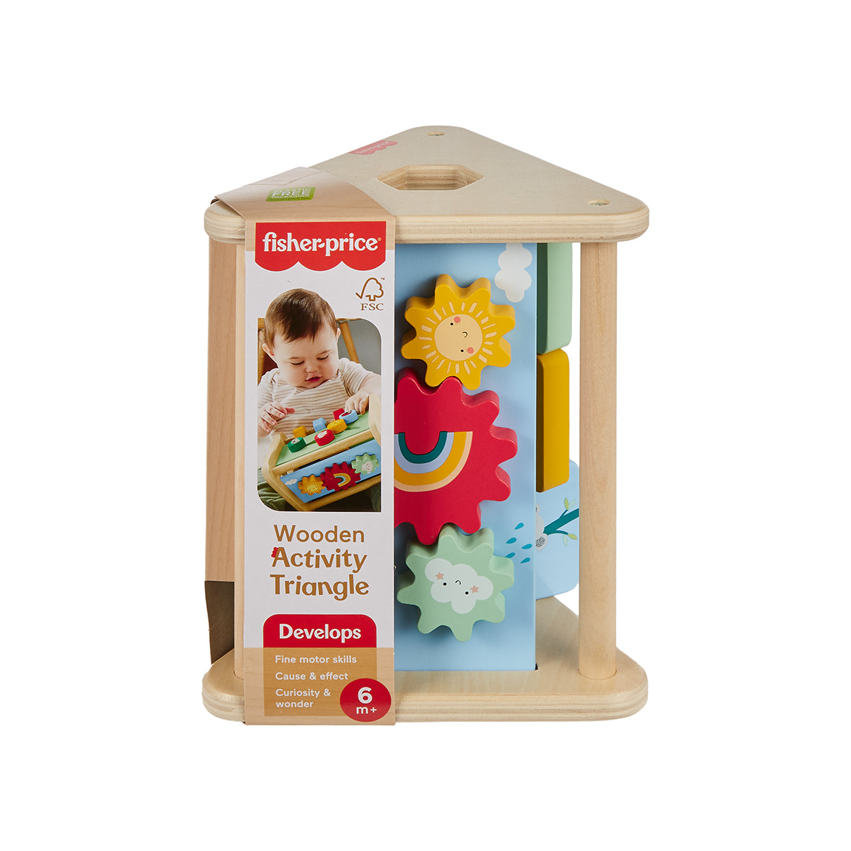 Fisher-Price Wooden Activity Triangle