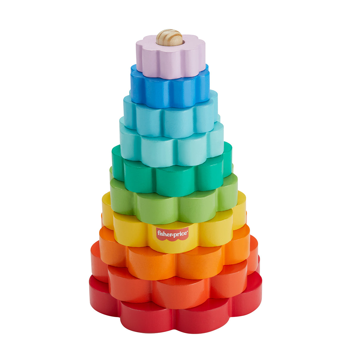Fisher-Price Wooden Ring Stacker – Shop Mattel Australia