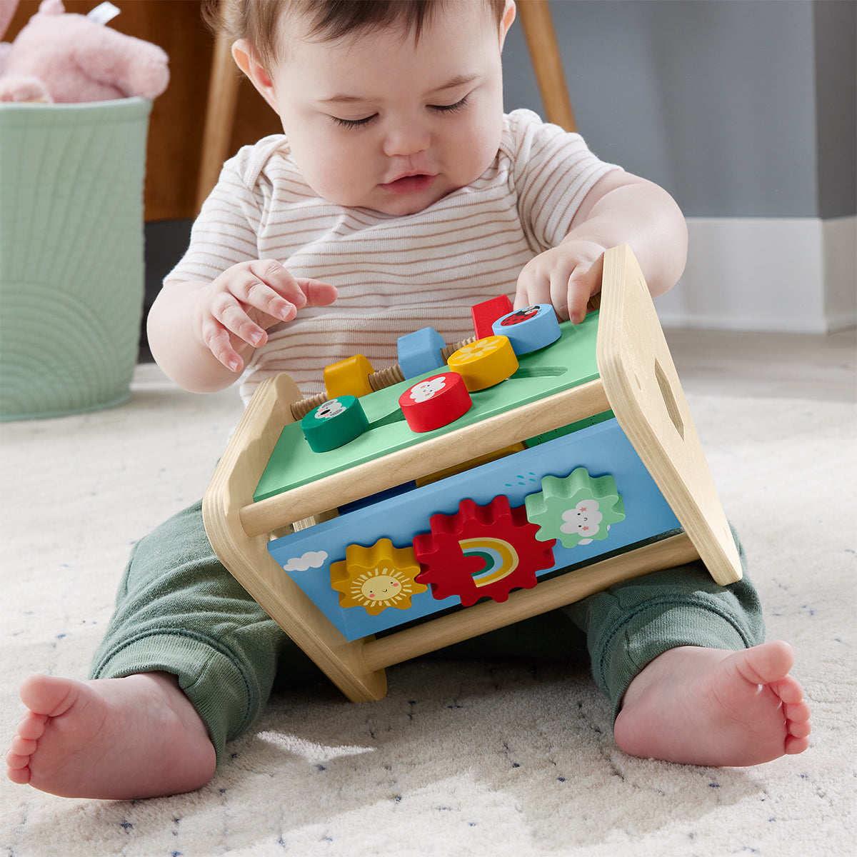 Fisher-Price Wooden Activity Triangle