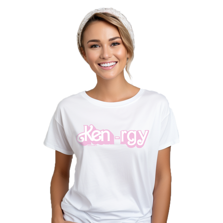 Kenergy Women’s White Tee ©2023 Mattel. ©WBEI (s23) – Shop Mattel Australia