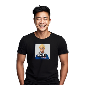 Ken: Be More Ken Men’s Black Tee ©2023 Mattel.