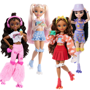 Bundle: Barbie Dream Besties Roller Skate 4 Pack
