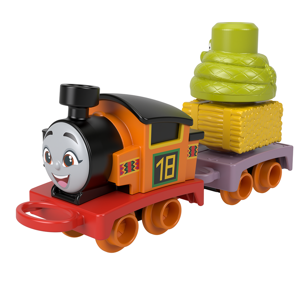 Fisher-Price Thomas My First Push Along Nia | Tren De Empuje Para Manos Pequeñas | Rodadura Real | Ideal Para Fans De Thomas Desde 1 Año