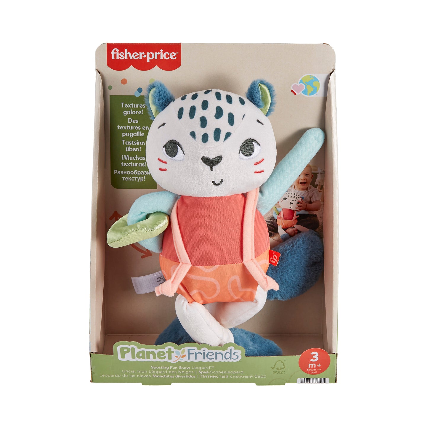 Fisher-Price Spotting Fun Snow Leopard