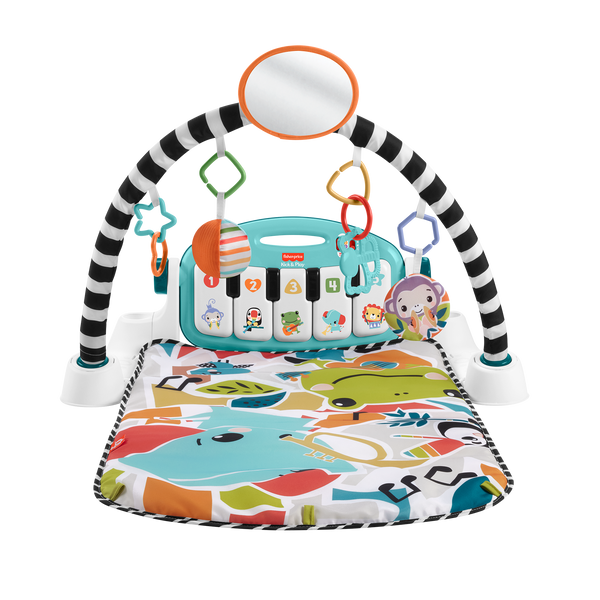 Fisher Price Glow and Grow Kick Play Piano Gym Shop Mattel Australia