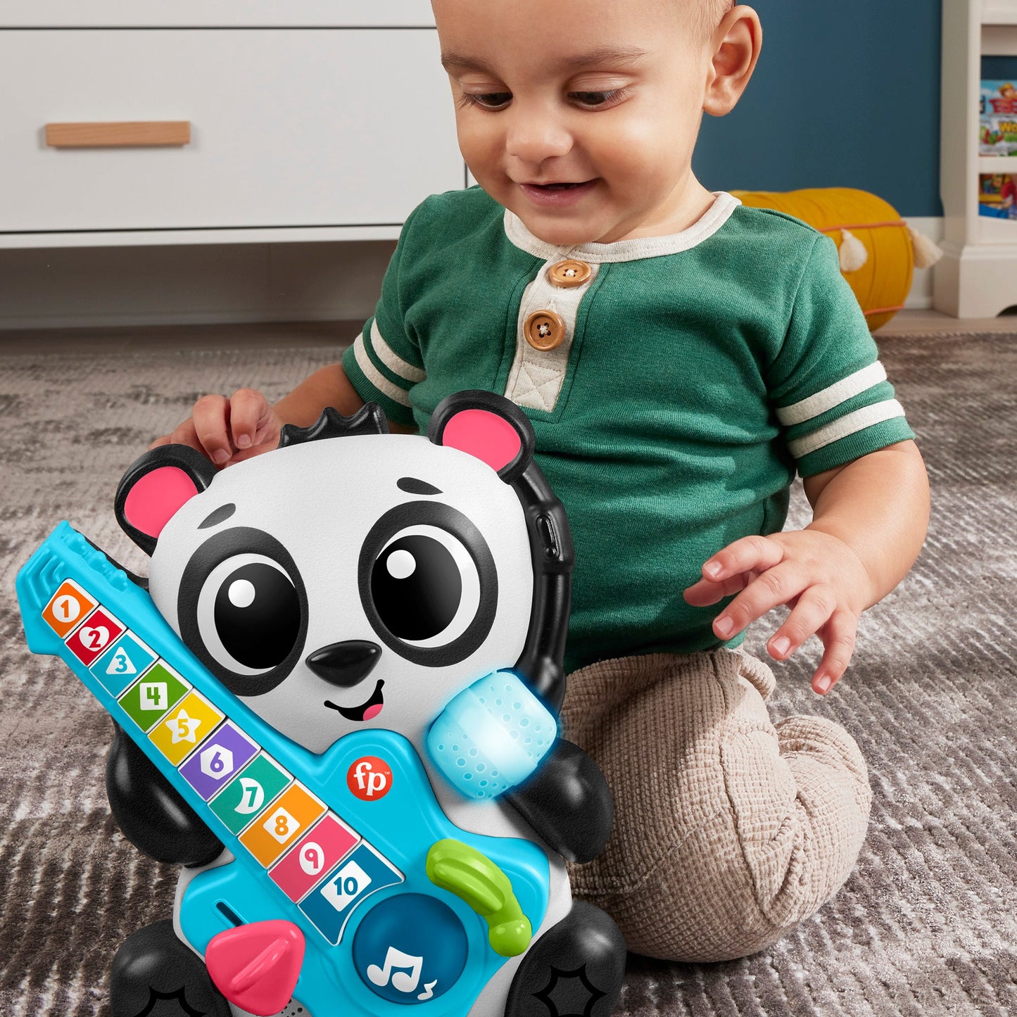 Fisher-Price Link Squad Jam & Count Panda