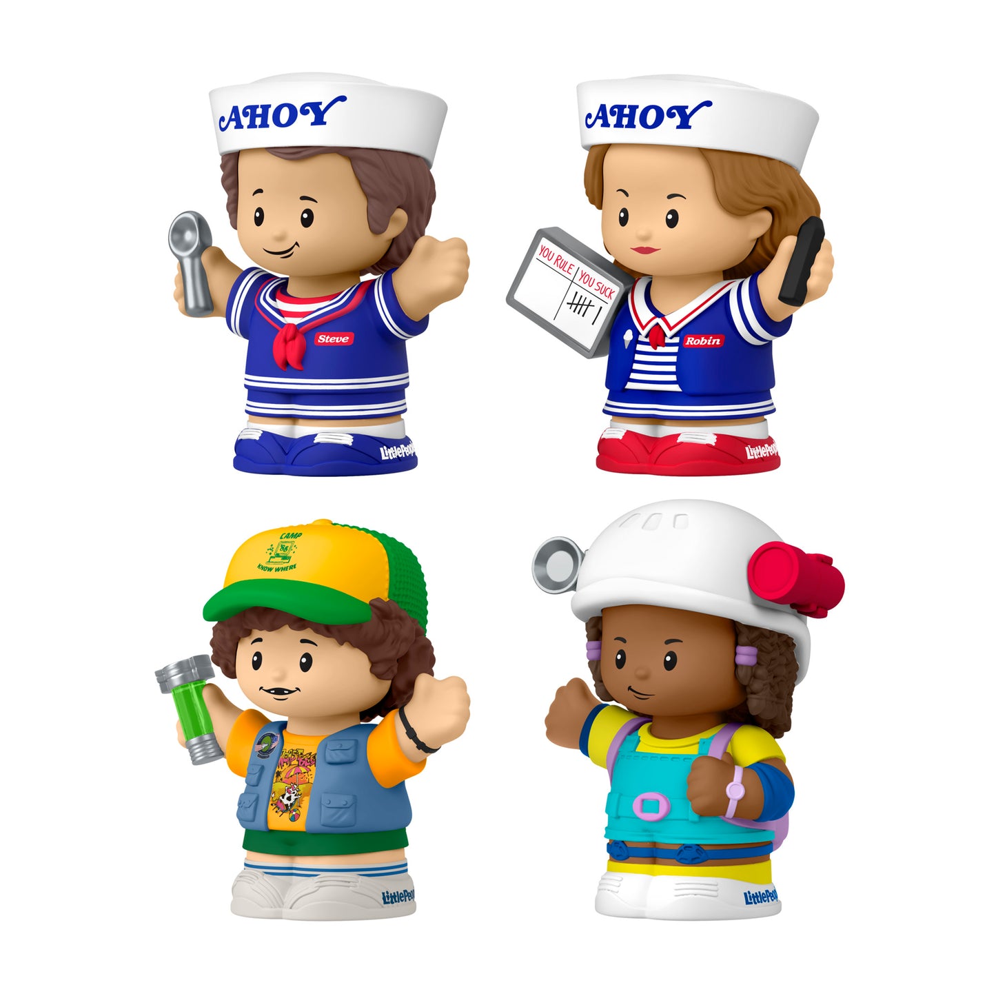 Little People Collector Stranger Things: Scoops Troop Special Edition Set, 4 Figures