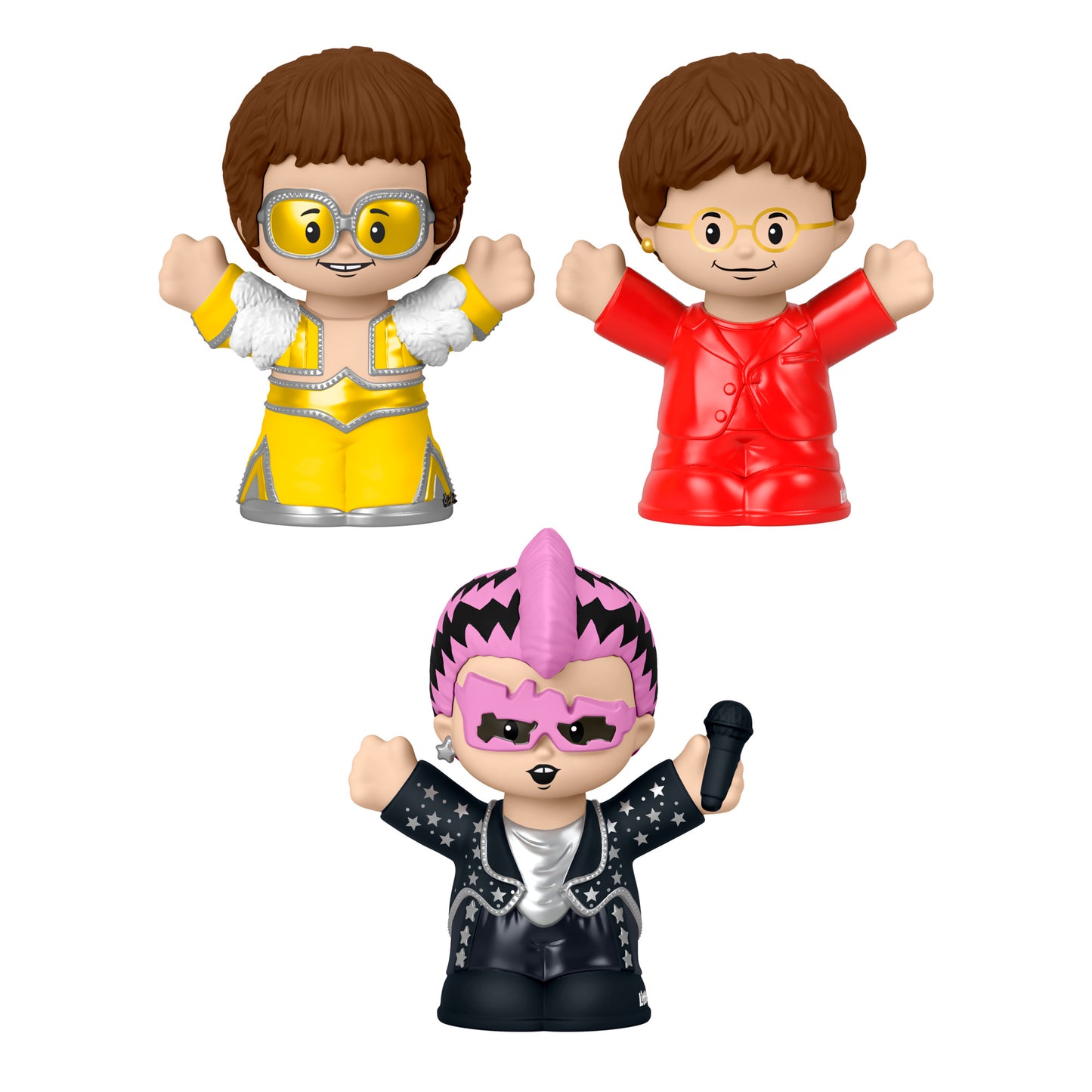 Little People Collector Elton John Special Edition Set For Adults & Fans, 3 Figures