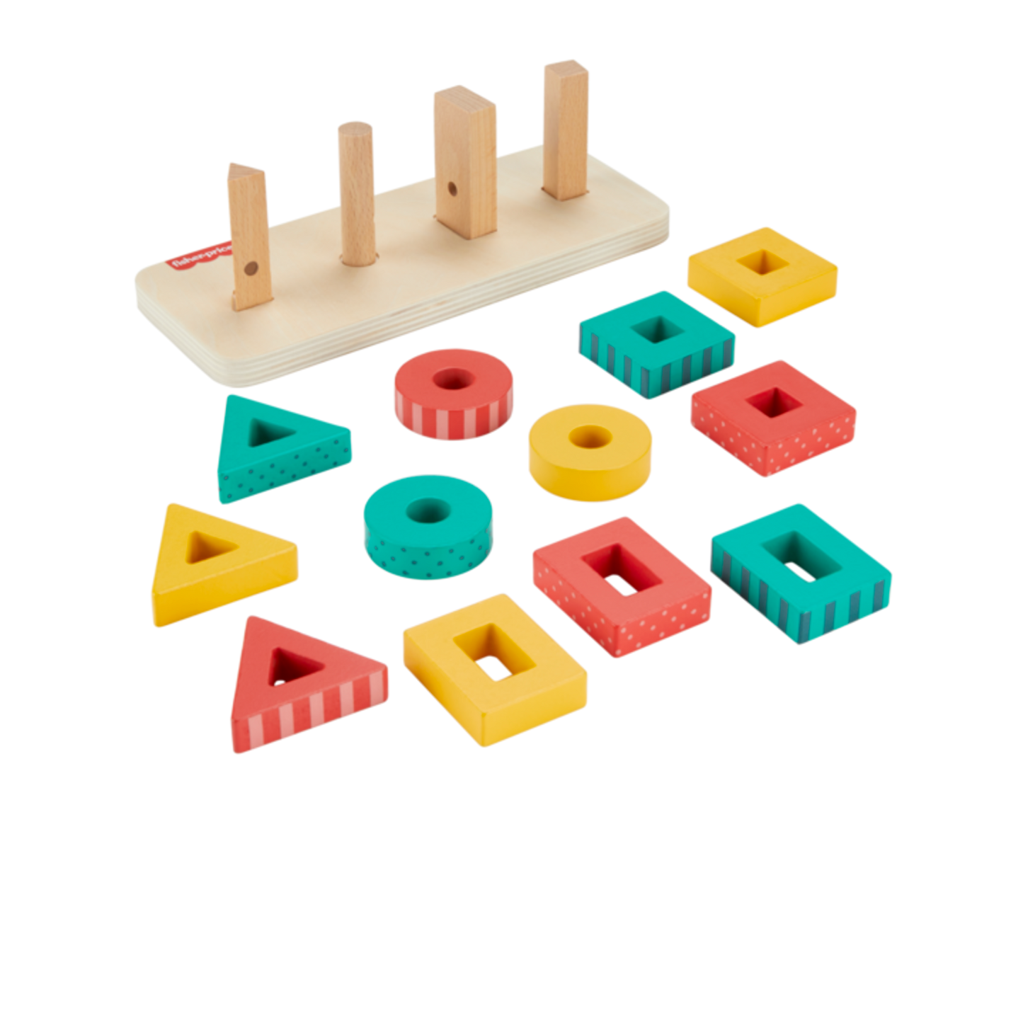 Fisher-Price Wooden Shape Stacker