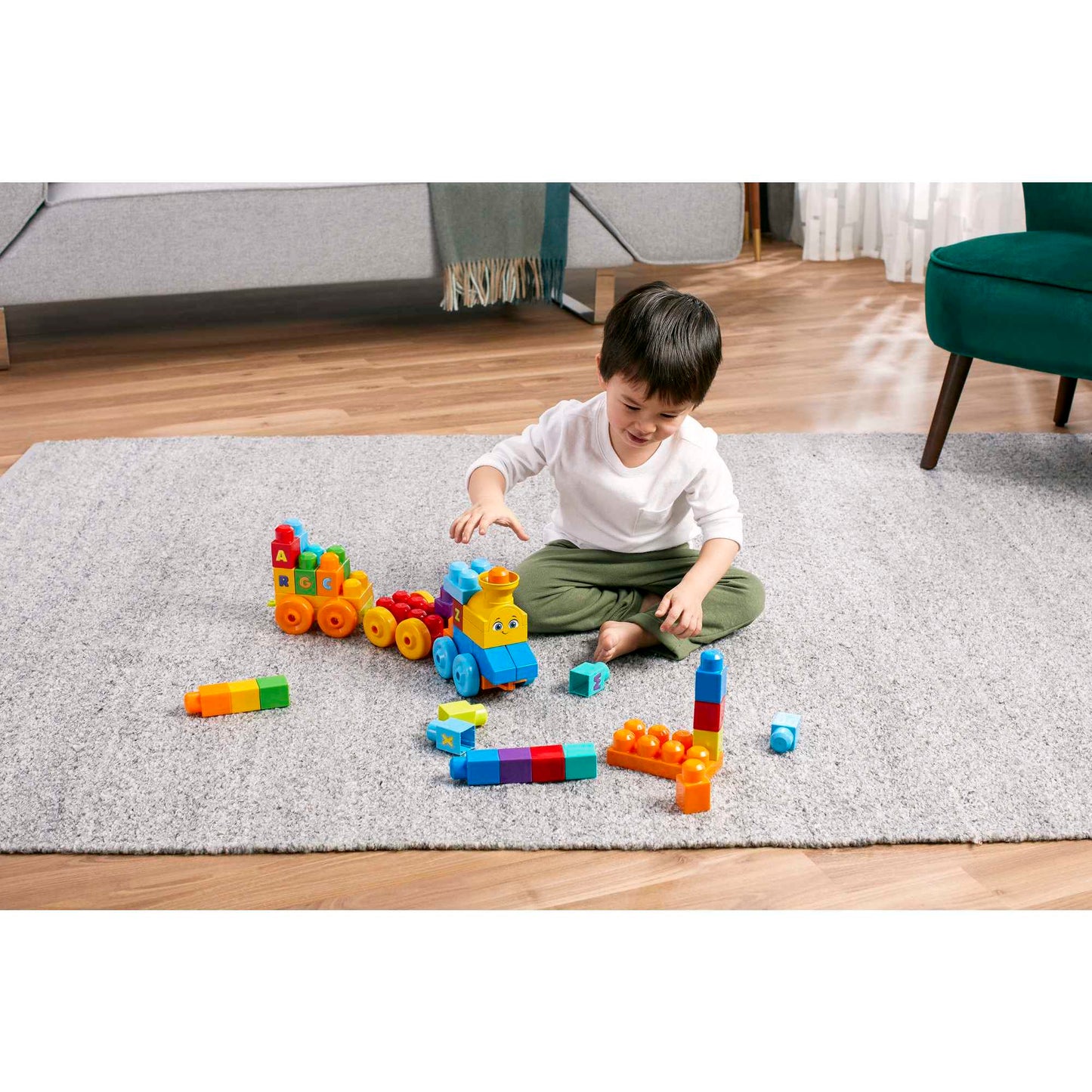 Mega Bloks ABC Musical Train