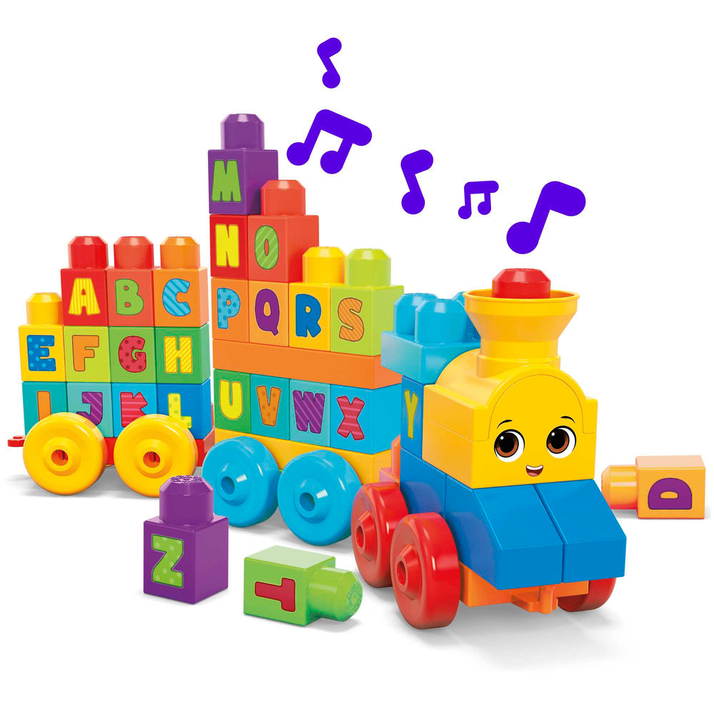 Mega Bloks ABC Musical Train – Shop Mattel Australia