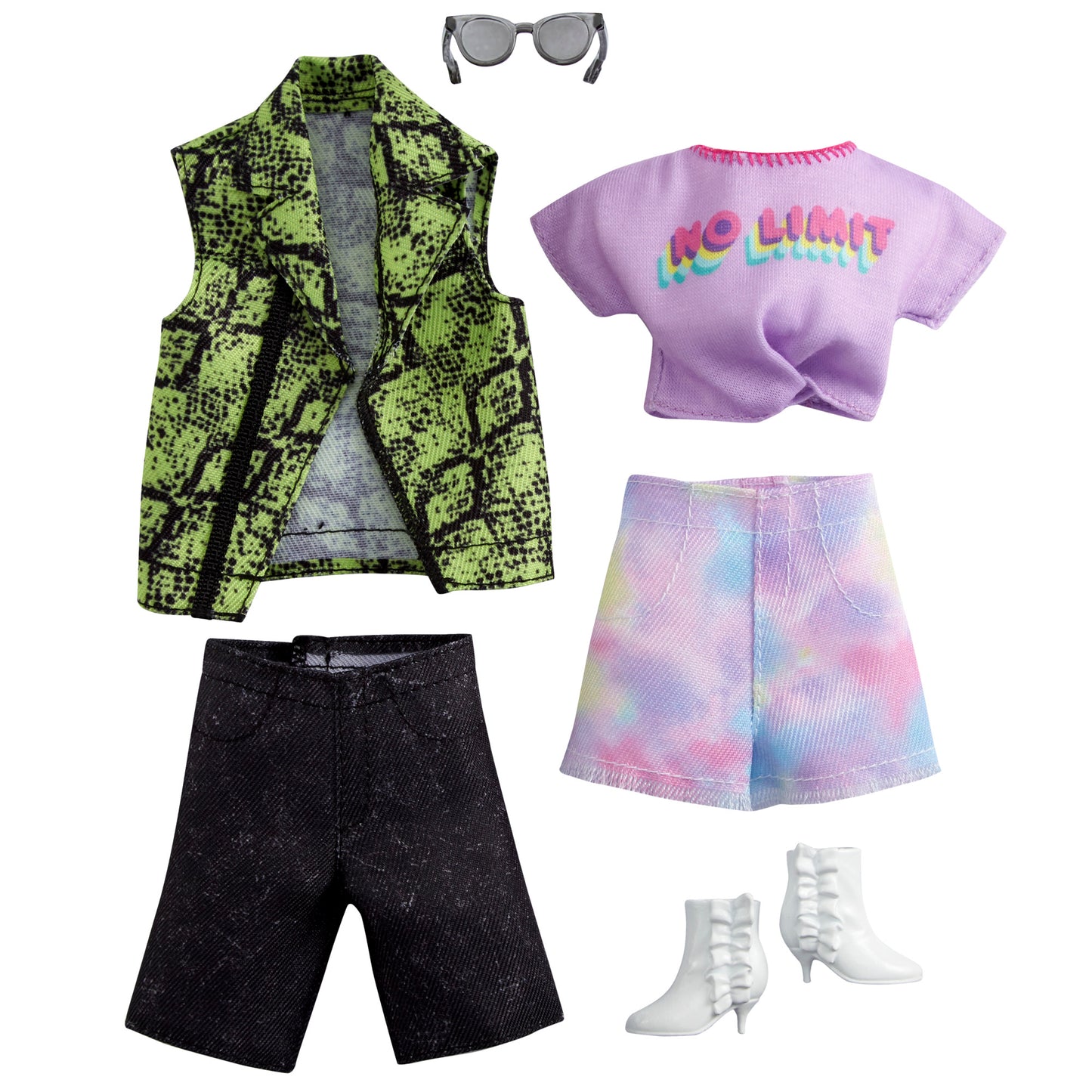 Barbie Colourful Fashion Clothes & Accessories Sets, Assorted