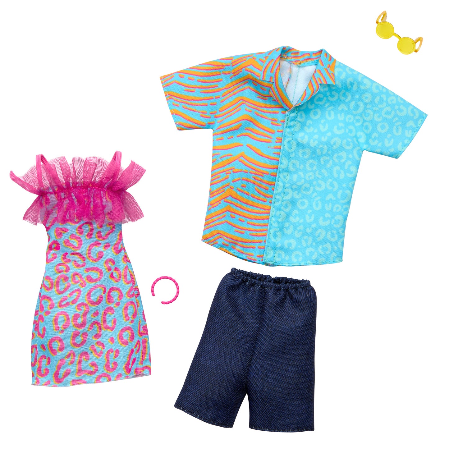 Barbie Colourful Fashion Clothes & Accessories Sets, Assorted