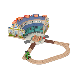 Fisher Price Thomas Friends Wooden Railway Tidmouth Sheds