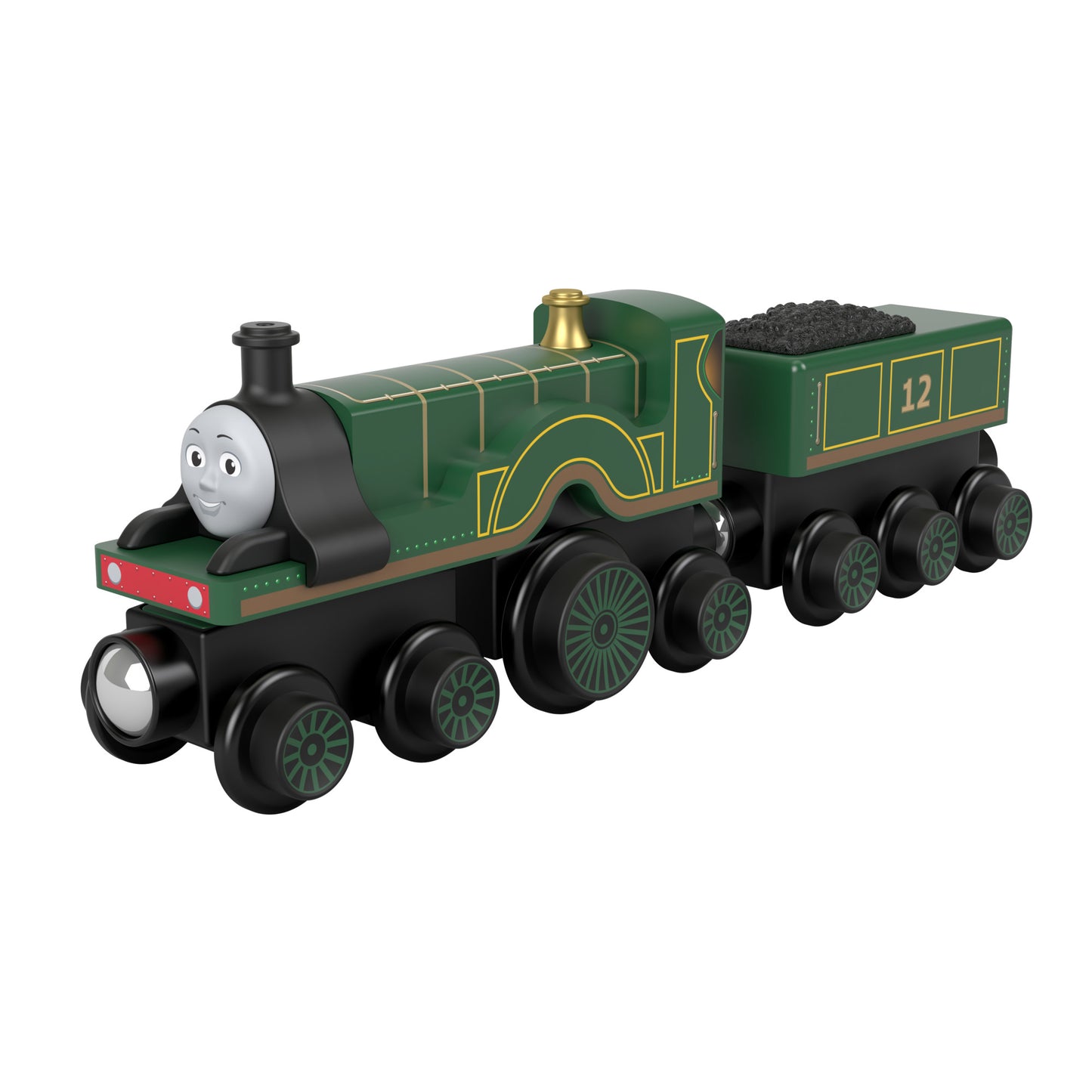 Fisher-Price Thomas & Friends Wooden Railway Emily Engine and Coal-Car