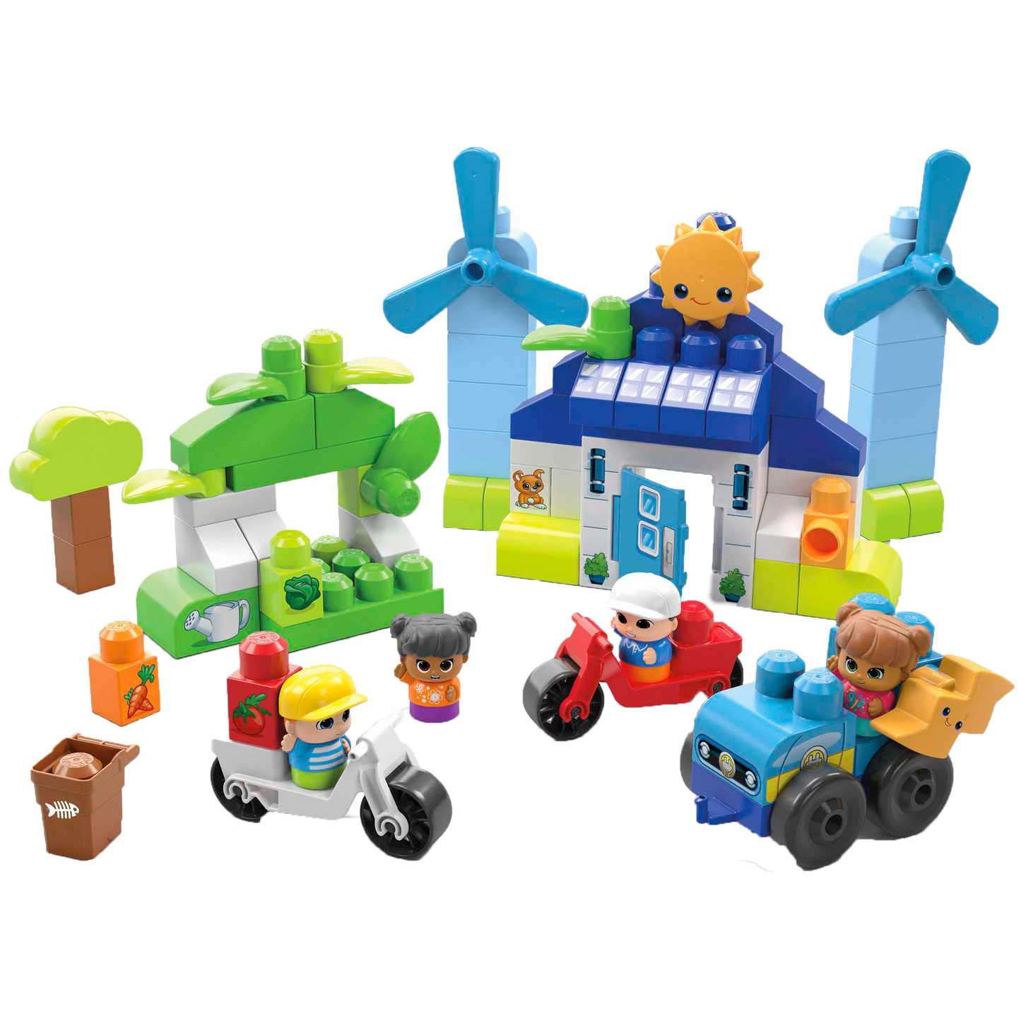 Mega block best sale house