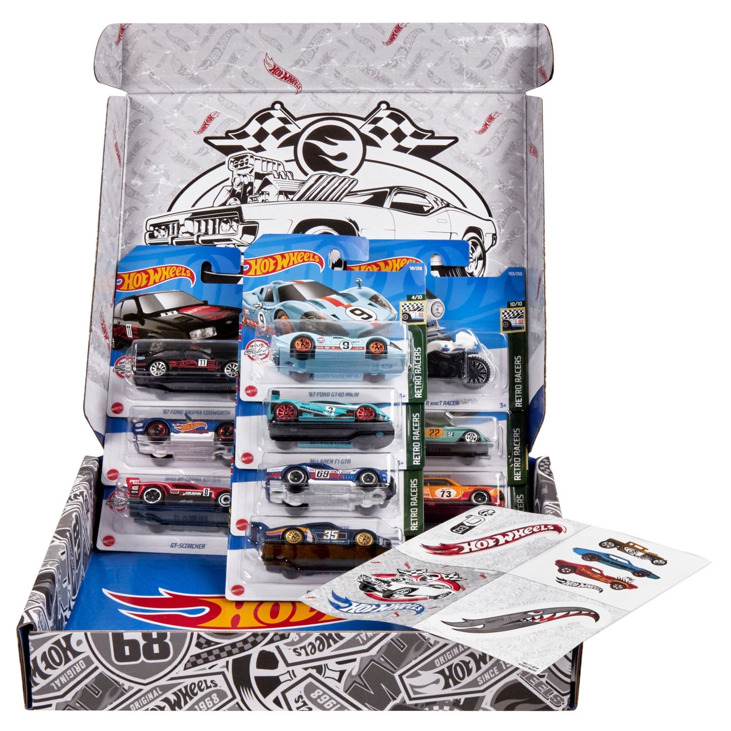 Hot Wheels Retro Racers Ultimate Gift Set