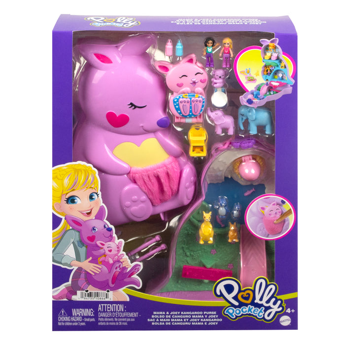 POLLY POCKET Mama & Joey Kangaroo Purse