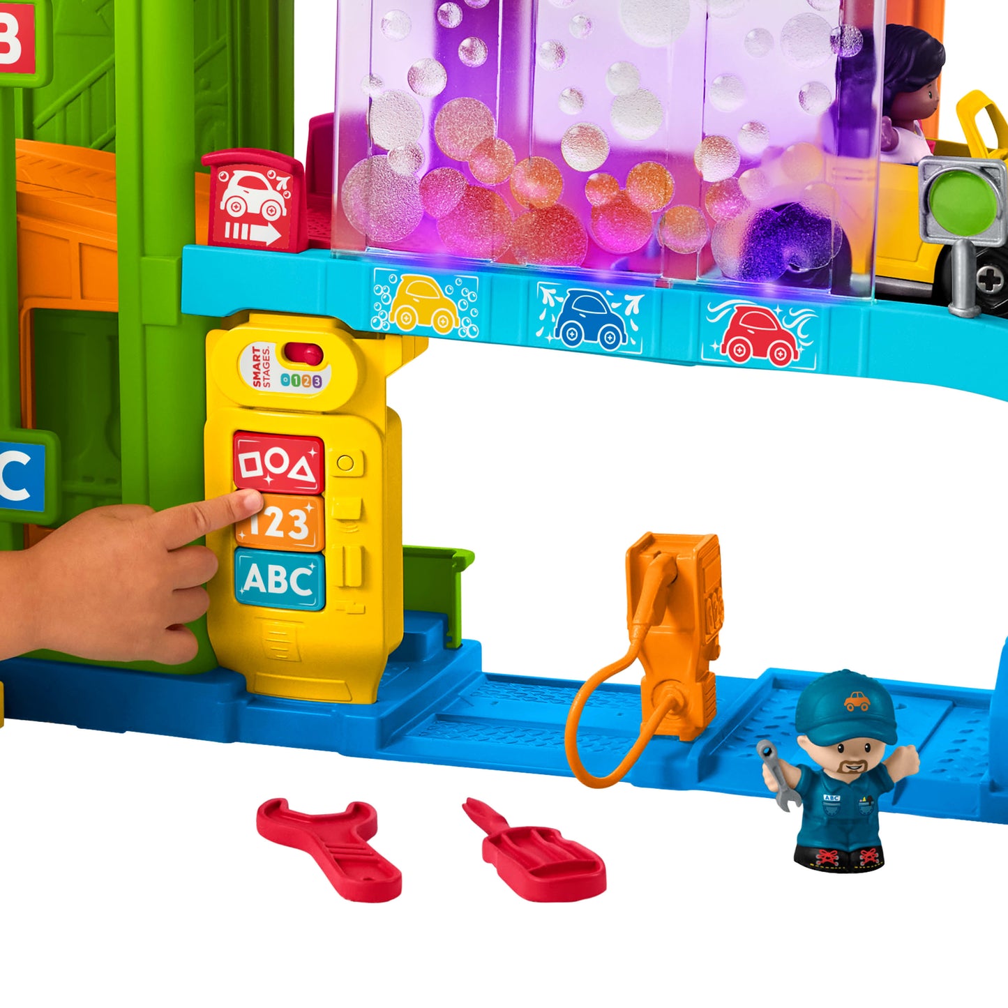 Fisher-Price Little People Toddler Playset with Figures & Toy Car