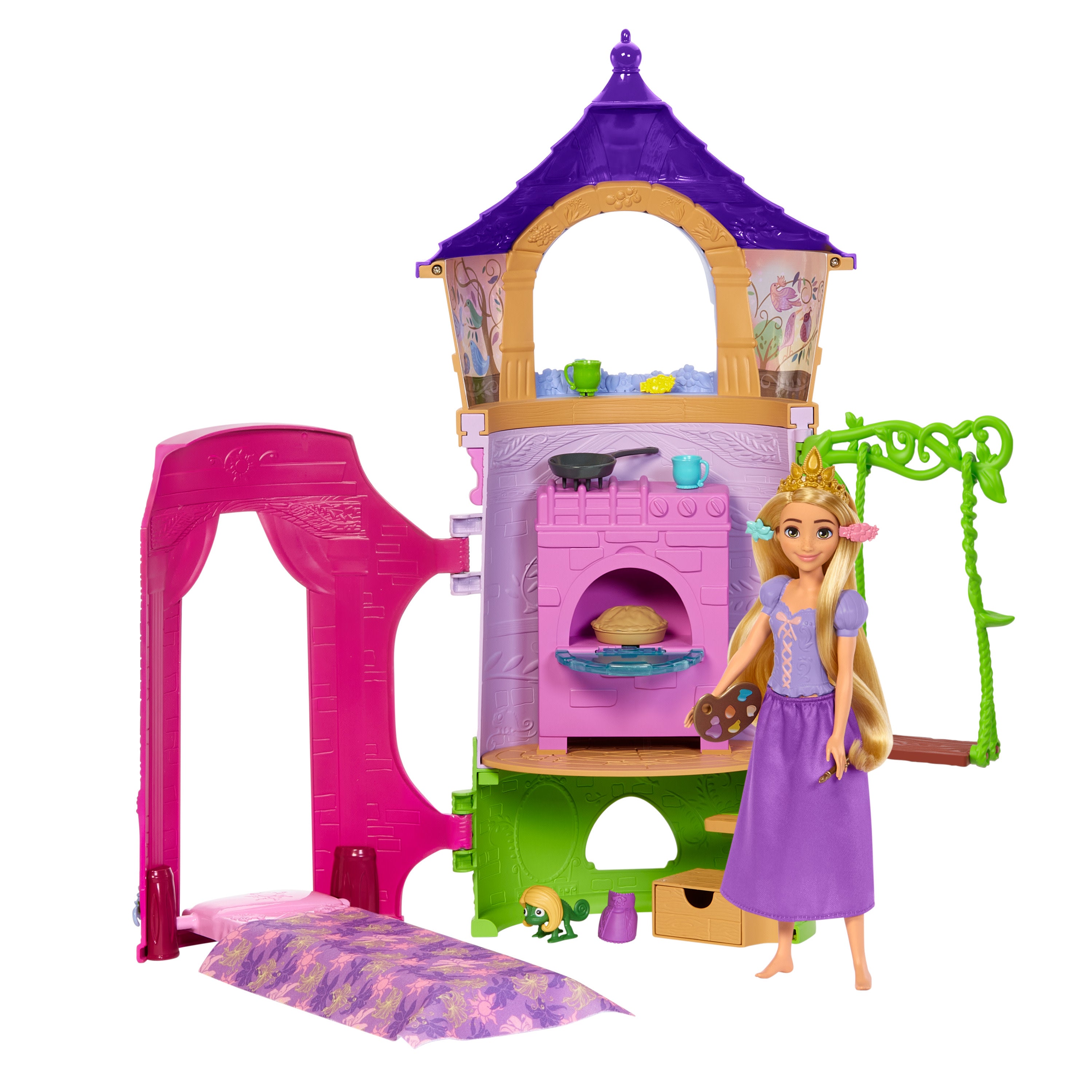 Disney Princess Rapunzel's Tower Playset Shop Mattel Australia