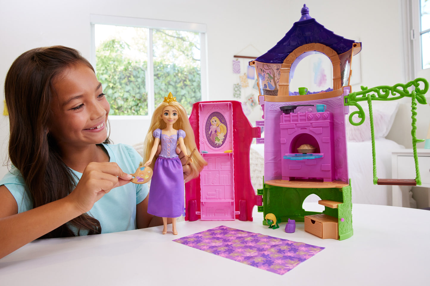 Disney Princess Rapunzel's Tower Playset