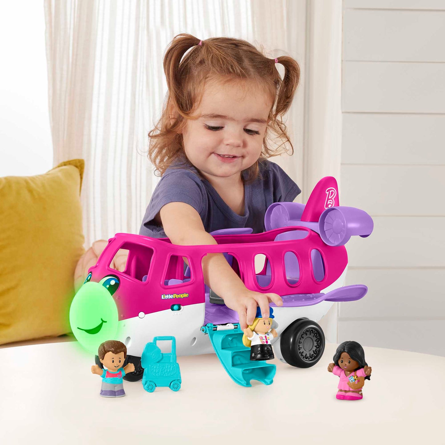 Little People Barbie Toy Airplane