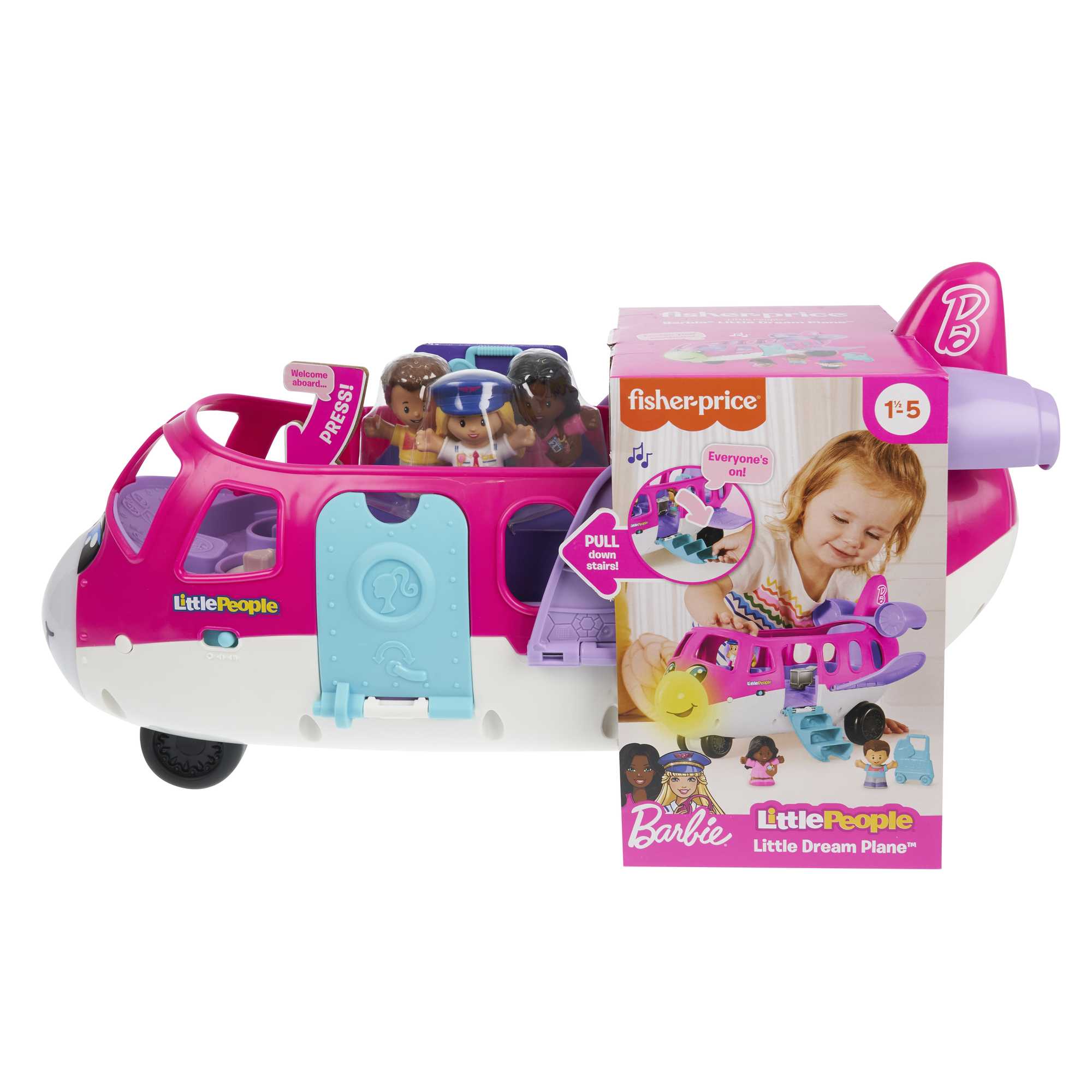 Barbie Little Dream Plane By Little People – Shop Mattel Australia