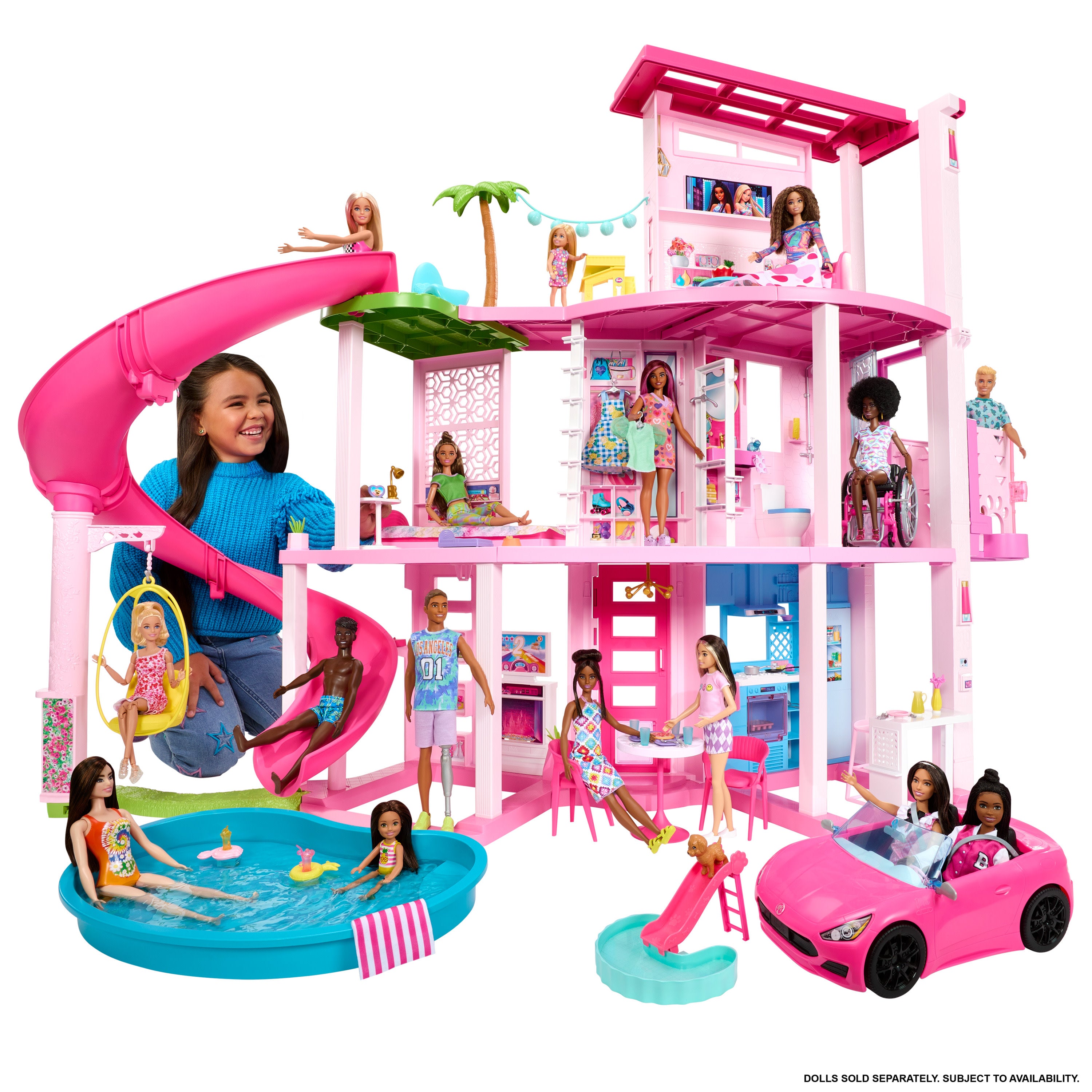 How to set up a barbie dream house sale