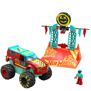 Mega Hot Wheels Smash 'N Crash Demo Derby Extreme Trick Course
