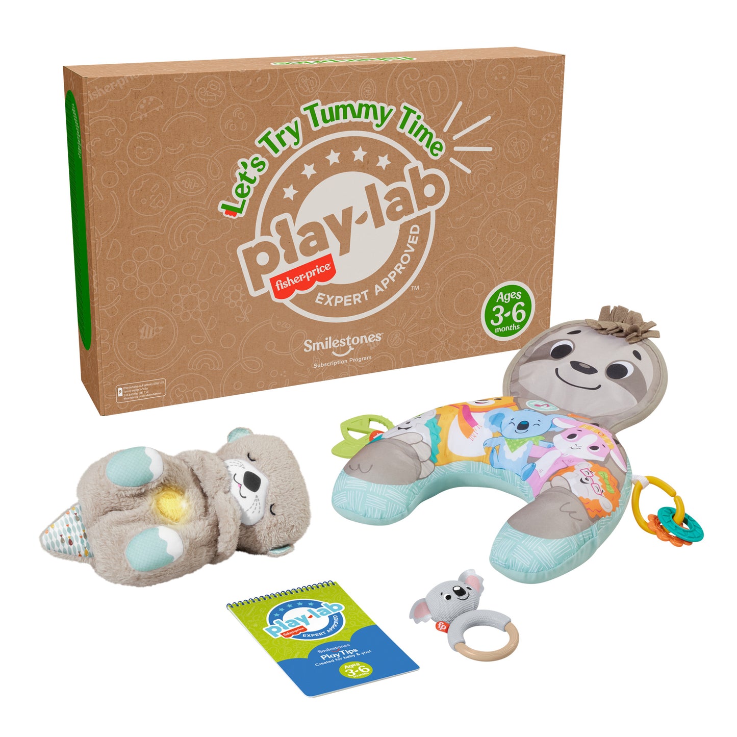 Fisher-Price Let's Try Tummy Time Box