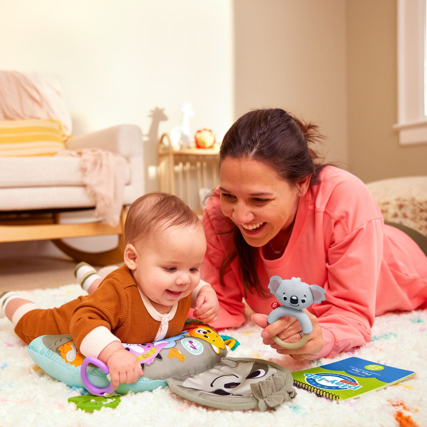 Fisher-Price Let's Try Tummy Time Box