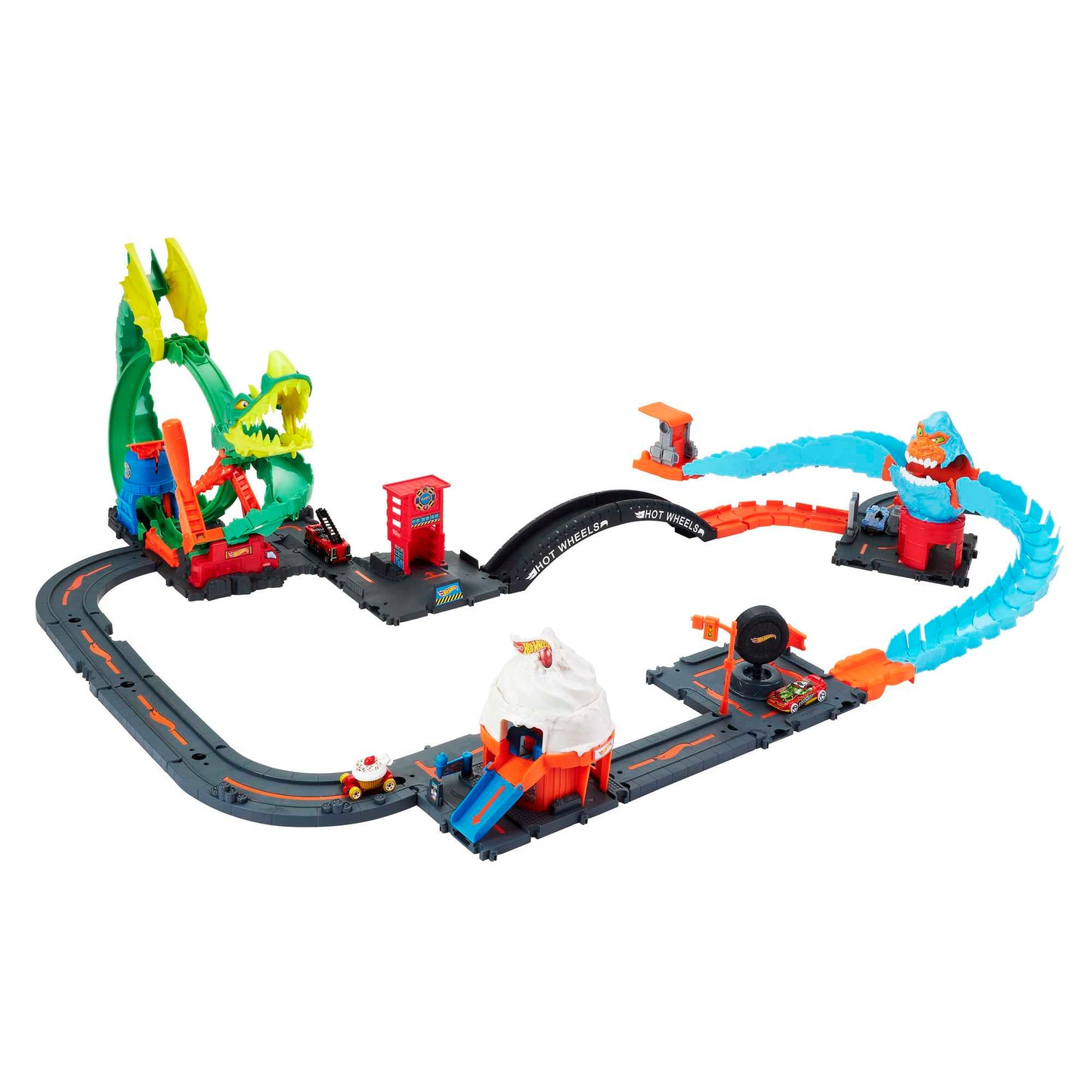 Hot Wheels City Track Sets Bundle