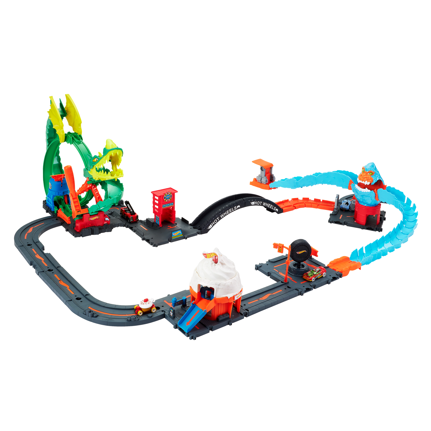 Hot Wheels City Track Sets Bundle