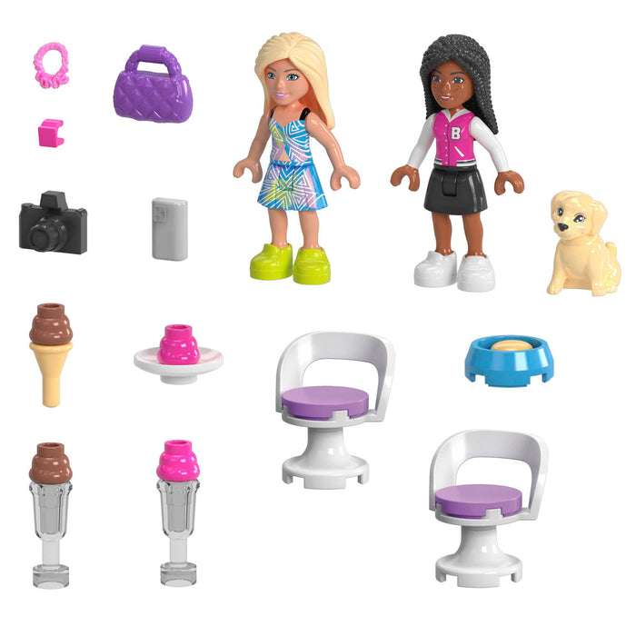 MEGA Barbie Convertible & Ice Cream Stand