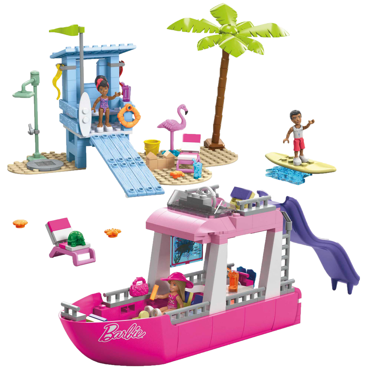 MEGA Barbie Malibu Dream Boat
