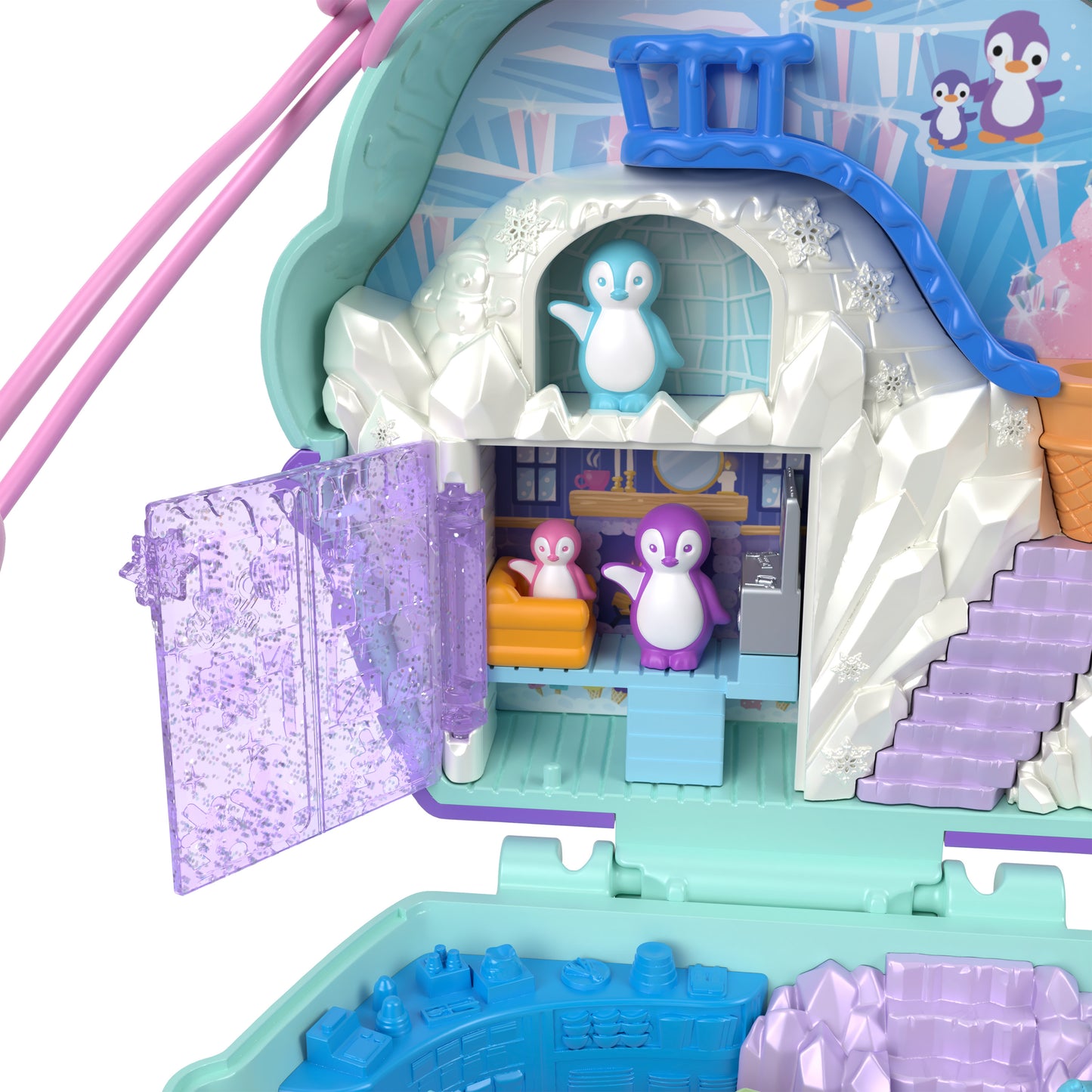 Polly Pocket Snow Sweet Penguin Compact