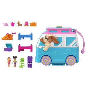 Polly Pocket Seaside Puppy Ride Compact