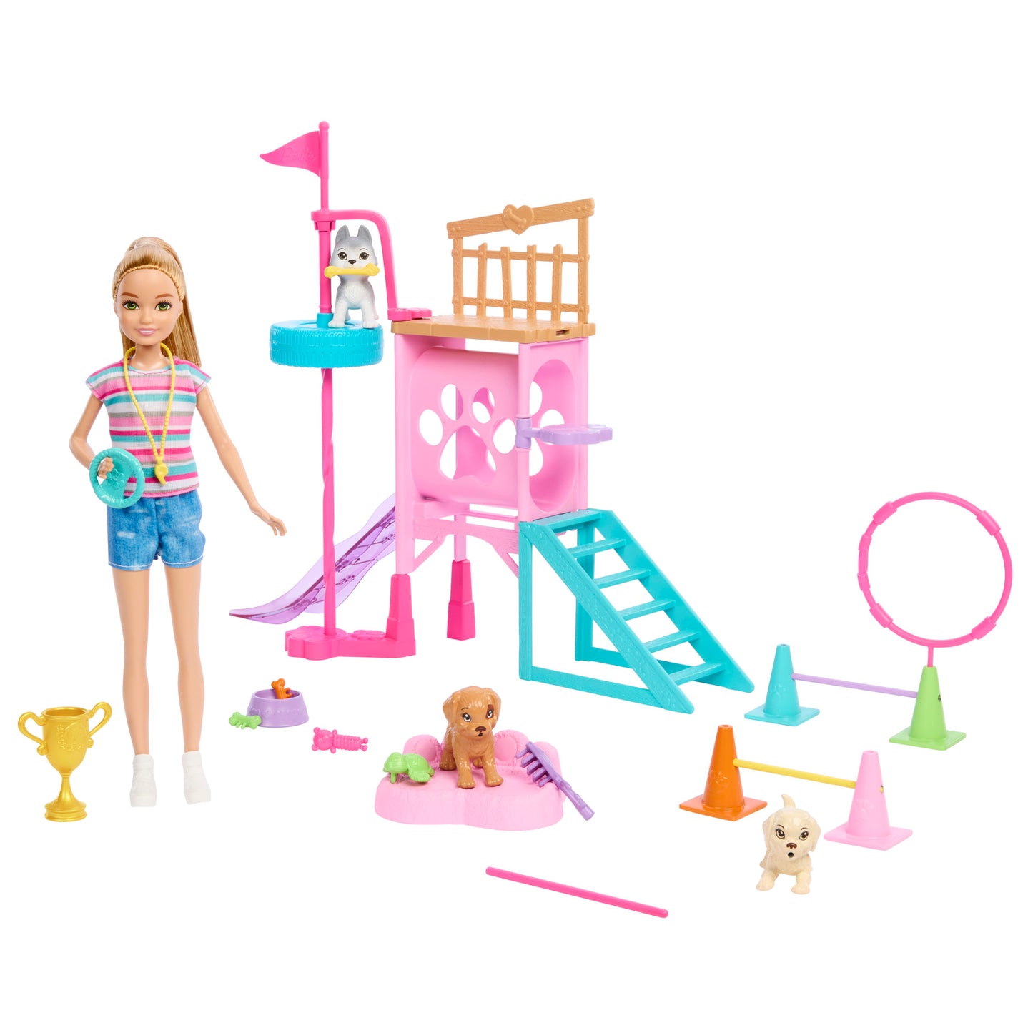 Barbie and Stacie to the Rescue Doll and Playset