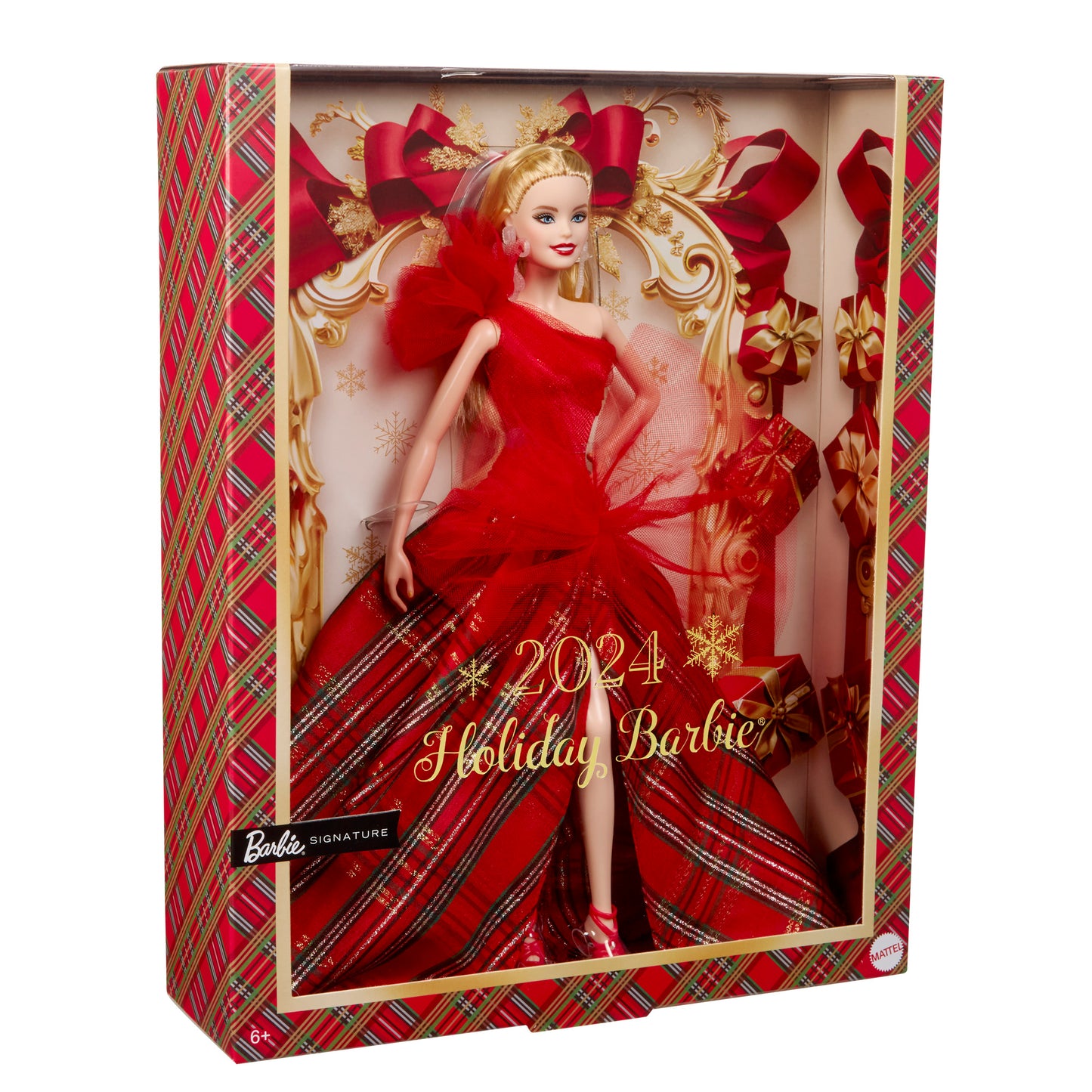 2024 Holiday Barbie Doll, Blonde