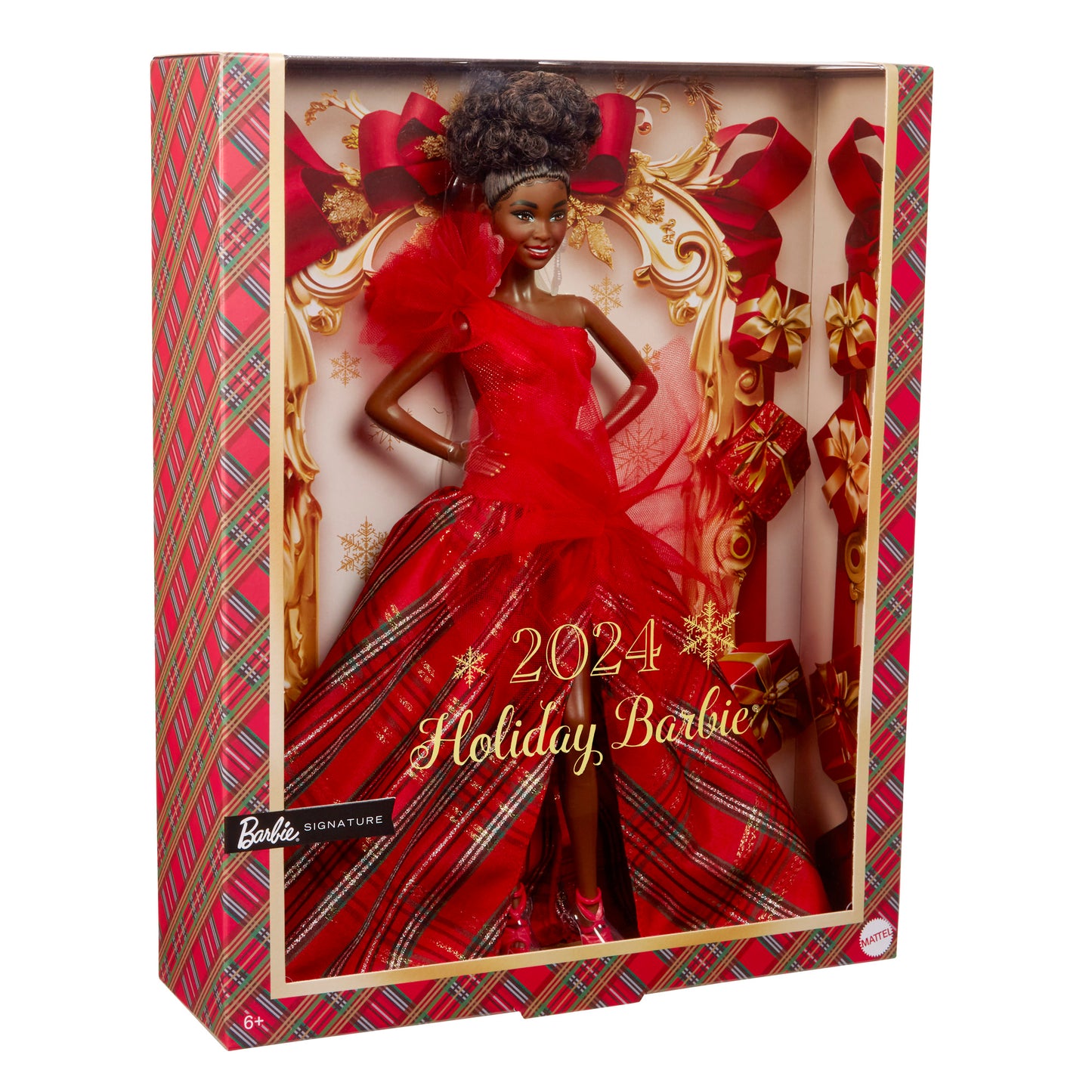 2024 Holiday Barbie Doll, Black