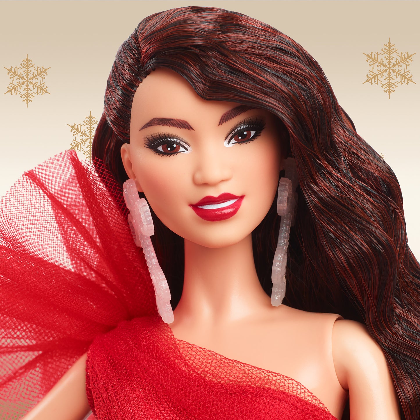 2024 Holiday Barbie Doll, Asian