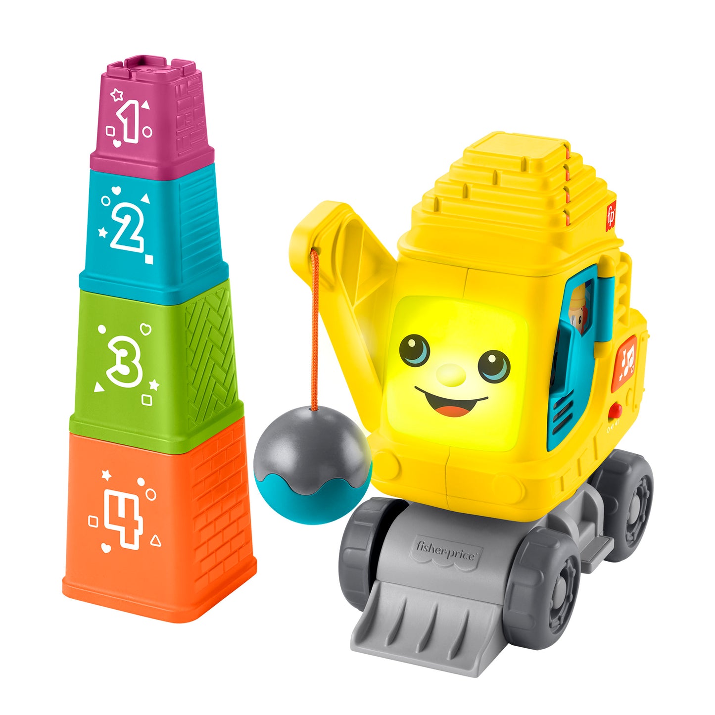 Fisher-Price Count & Stack Crane