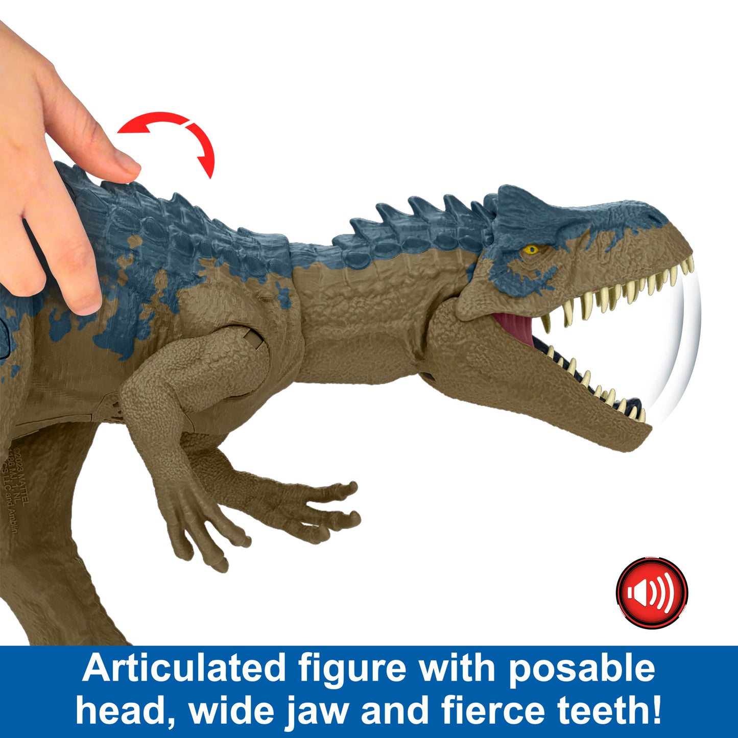 Jurassic World Ruthless Rampage Allosaurus