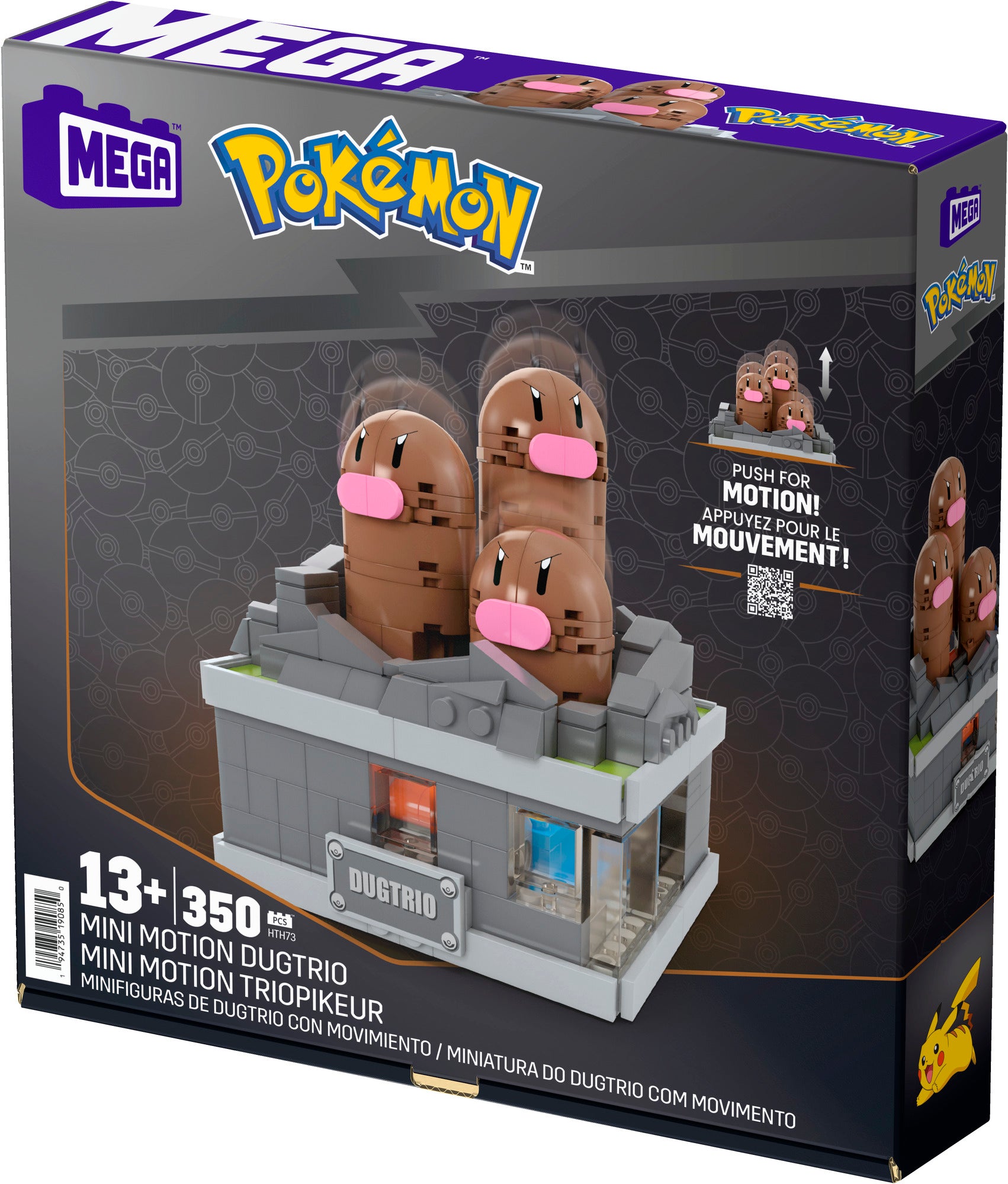 Mega Showcase Pokémon Mini Motion Dugtrio – Shop Mattel Australia