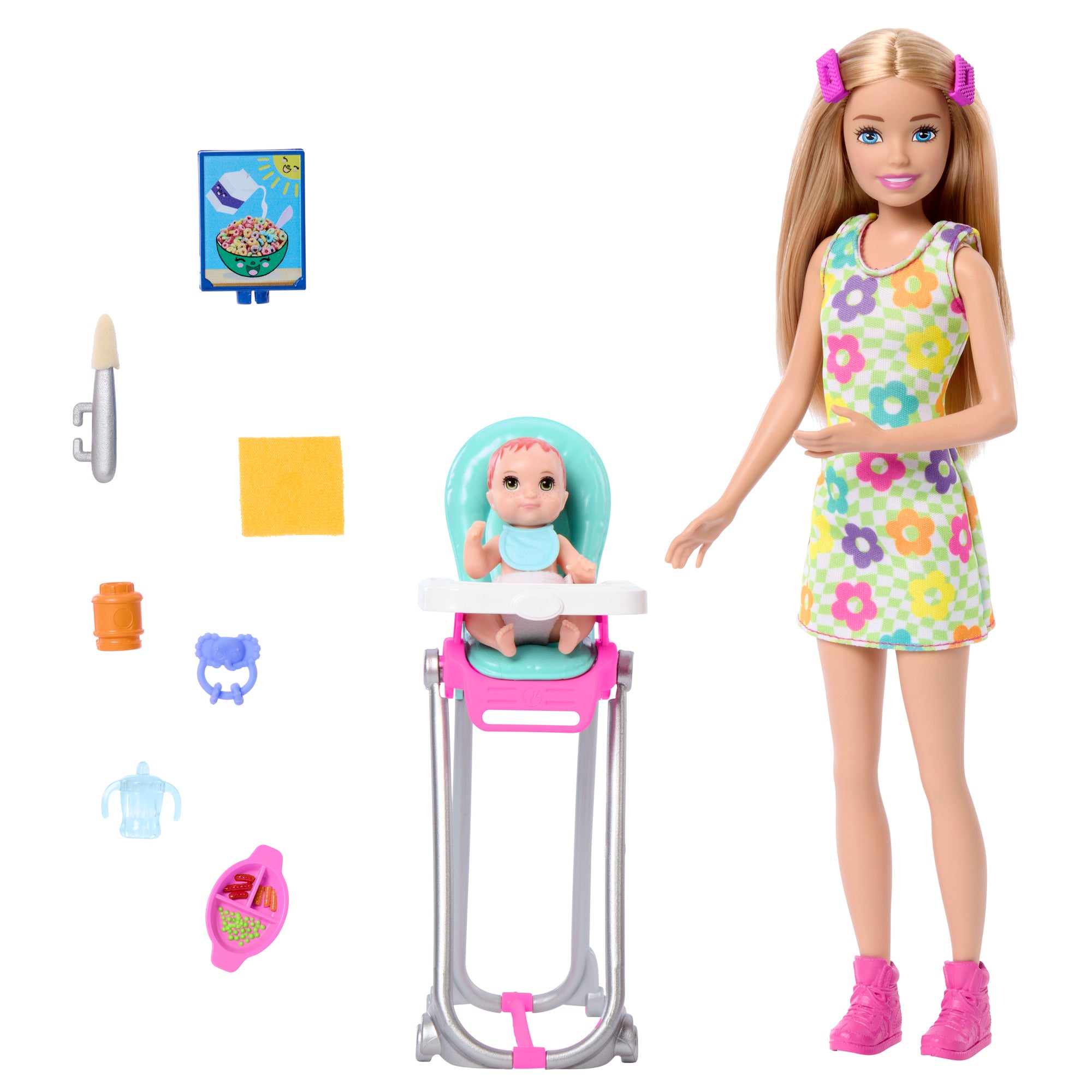 Barbie Skipper Babysitters Inc Dolls Playset Shop Mattel Australia