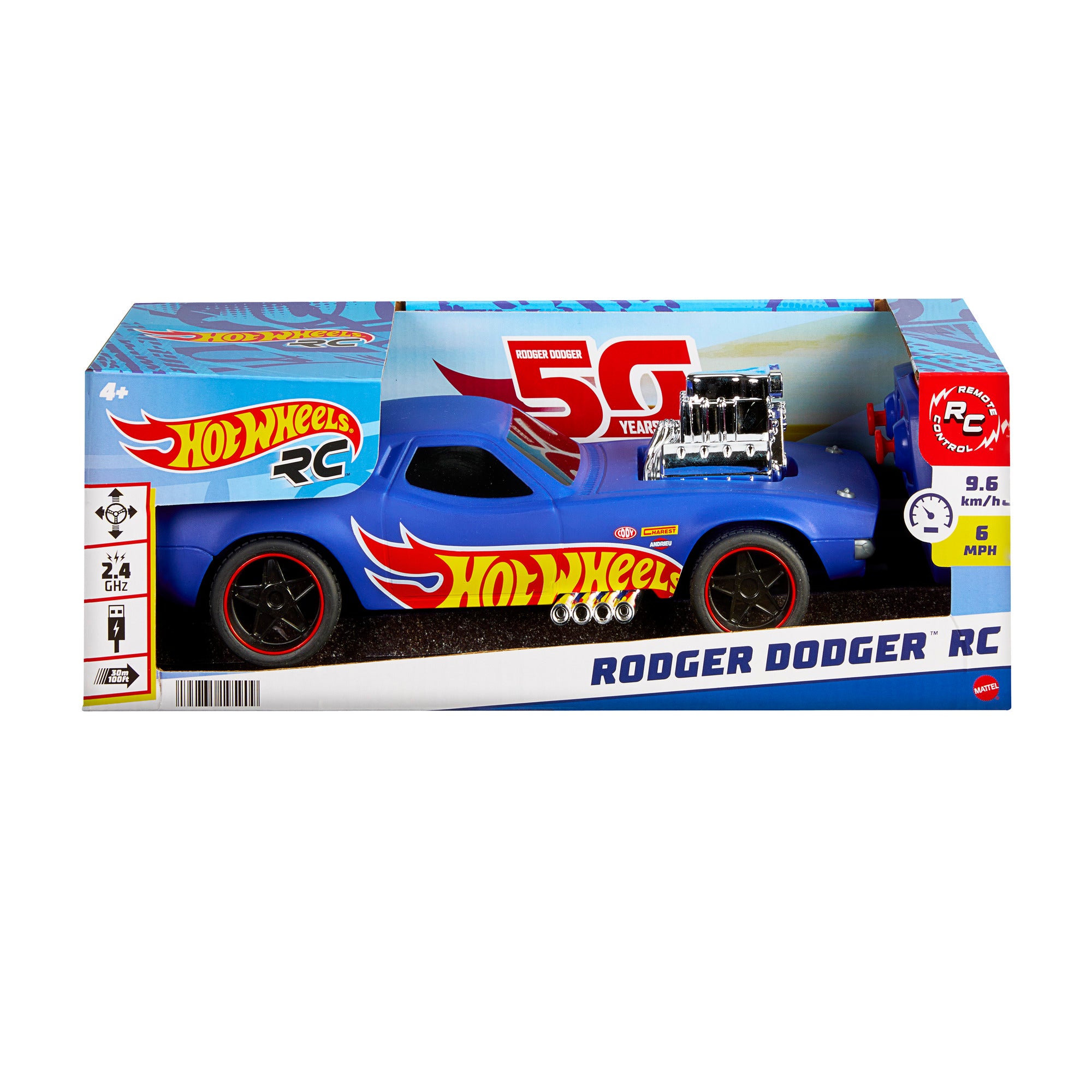 Hot Wheels Rodger Dodger Rc Vehicle – Shop Mattel Australia