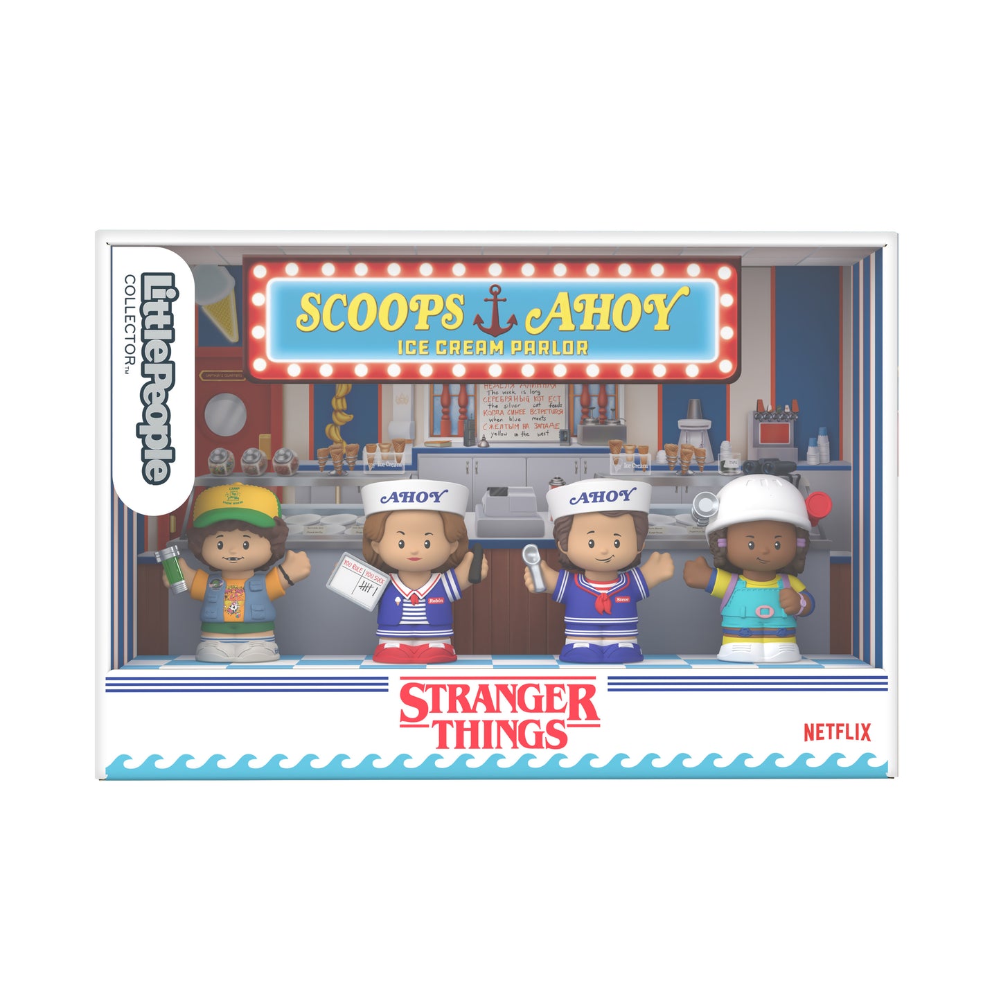 Little People Collector Stranger Things: Scoops Troop Special Edition Holiday Set